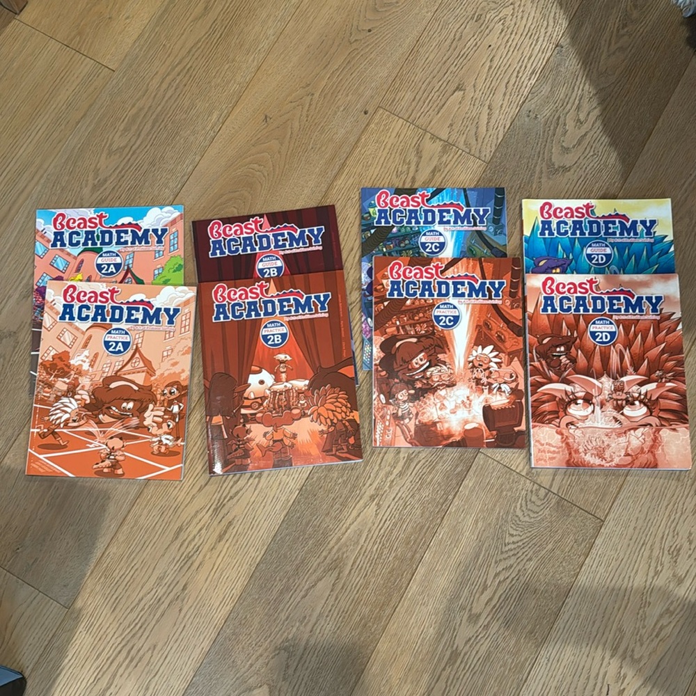 Beast Academy Level 2 Books